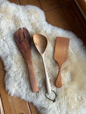 Hand Carved Wooden Utensils